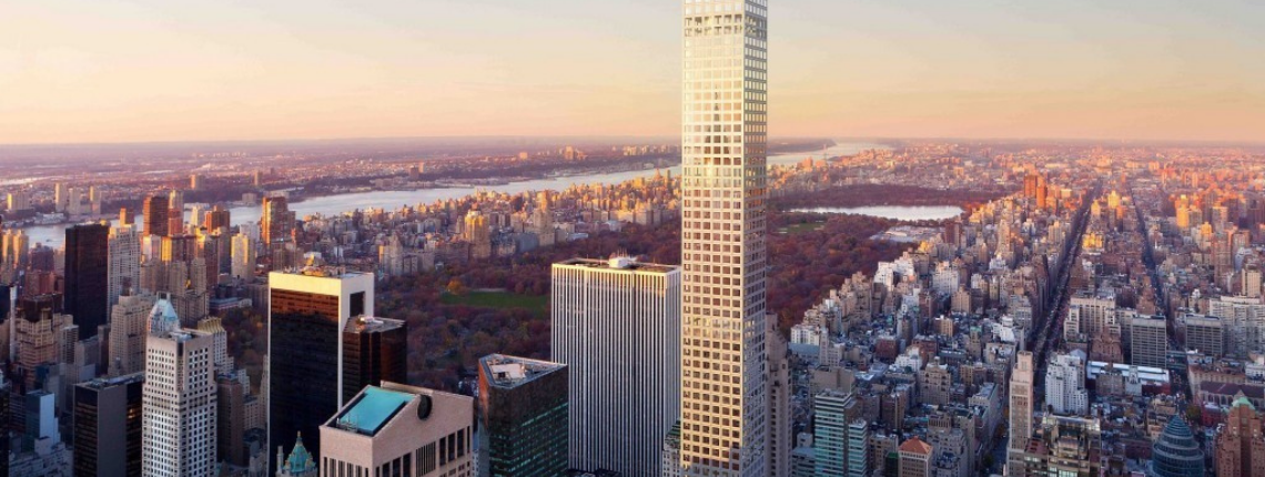 New York City skyline with high-rise